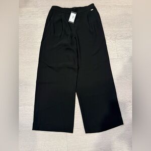 Armani Exchange Wide Leg Drapey Flowy Trousers Size 4